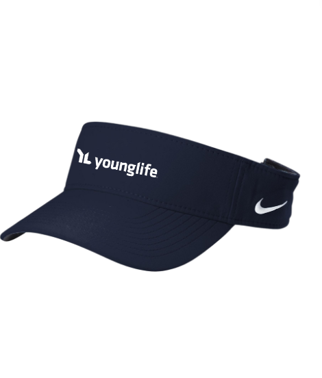 Navy blue nike visor online