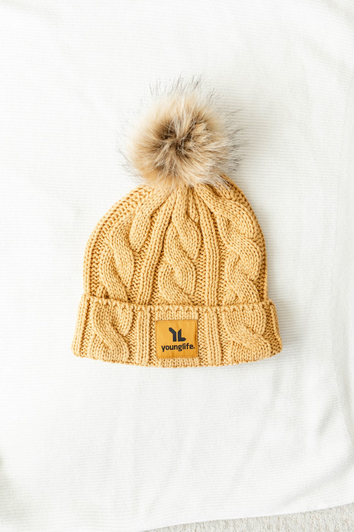 Knit Pom Pom Beanie