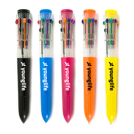 Stylo 10 couleurs