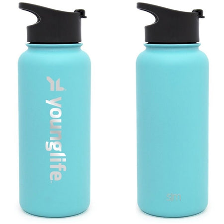 Orchids Aquae 14oz. Stainless Steel Water Bottle