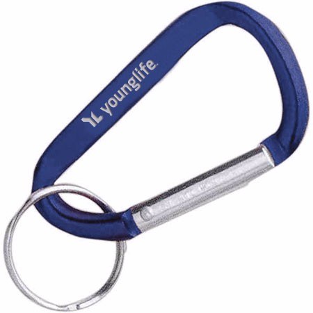 Large Carabiner 3.15" - Laser Engraved