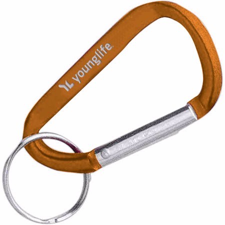 Large Carabiner 3.15" - Laser Engraved