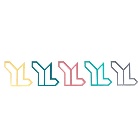 YL Logo Multicolor Horizontal Decal