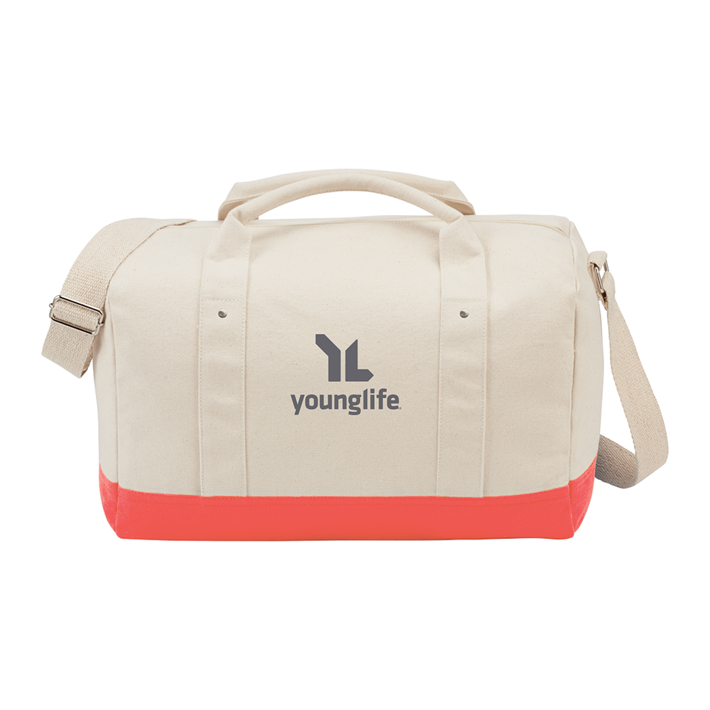 Belair 17" Cotton Canvas Duffel