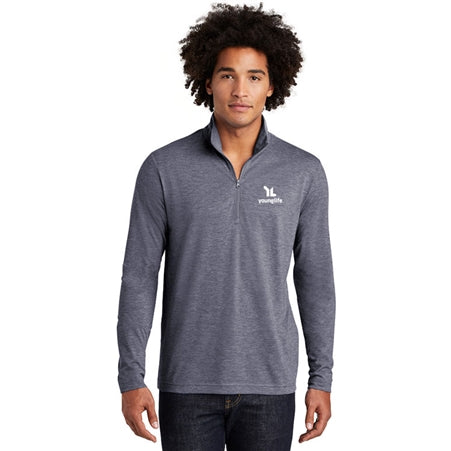 Sport-Tek PosiCharge Tri-Blend Wicking 1/4-Zip Pullover