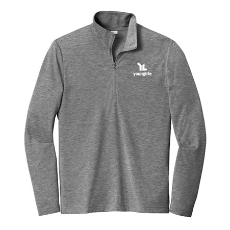 Sport-Tek PosiCharge Tri-Blend Wicking 1/4-Zip Pullover