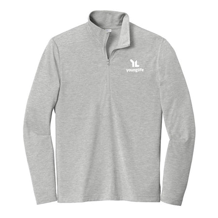 Sport-Tek PosiCharge Tri-Blend Wicking 1/4-Zip Pullover