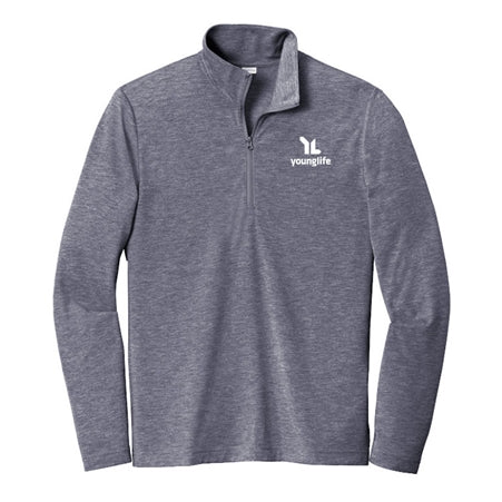 Sport-Tek PosiCharge Tri-Blend Wicking 1/4-Zip Pullover