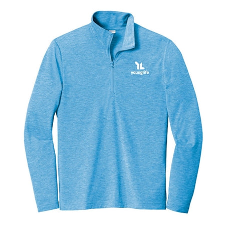 Sport-Tek PosiCharge Tri-Blend Wicking 1/4-Zip Pullover