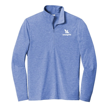 Sport-Tek PosiCharge Tri-Blend Wicking 1/4-Zip Pullover