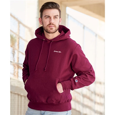 excuus financieel Verschrikkelijk Champion Reverse Weave Hooded Pullover Sweatshirt – Young Life Store