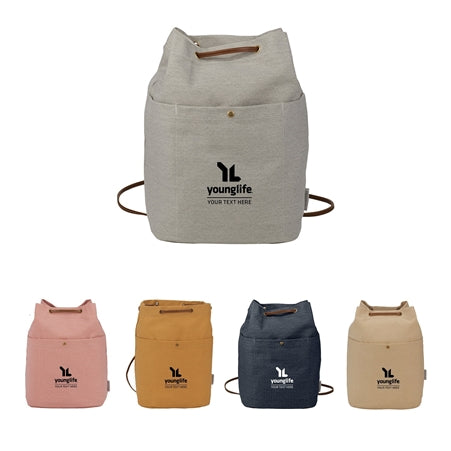 Custom Field &amp; Co. Cotton Canvas Convertible Tote