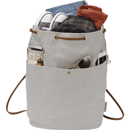 Custom Field &amp; Co. Cotton Canvas Convertible Tote