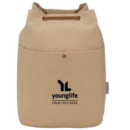 Custom Field &amp; Co. Cotton Canvas Convertible Tote