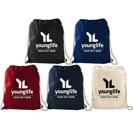 Custom Large Cotton Drawstring Bag