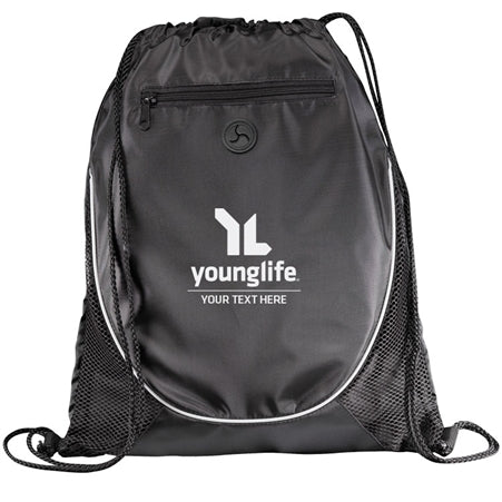 Custom Peek Drawstring Bag