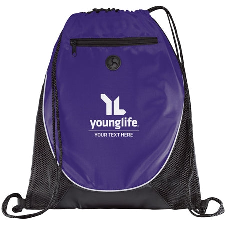 Custom Peek Drawstring Bag