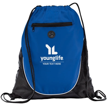 Custom Peek Drawstring Bag