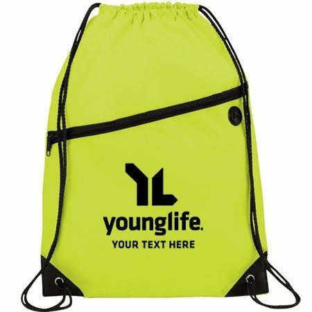 Custom Robin Drawstring Cinch Backpack