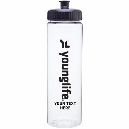 Custom Elgin Plastic Water Bottle