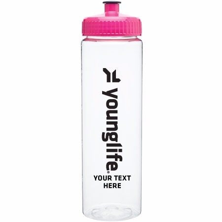 Custom Elgin Plastic Water Bottle
