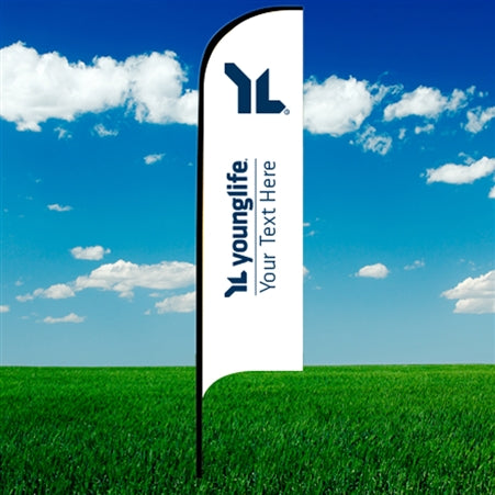 Drapeau promotionnel personnalisé de 8 pieds