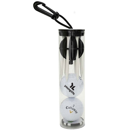 Custom CaddyCap Tube with Poker Chip Ball Marker