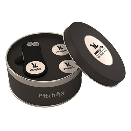 Custom Pitchfix Original 2.0 Tin with Ball Markers