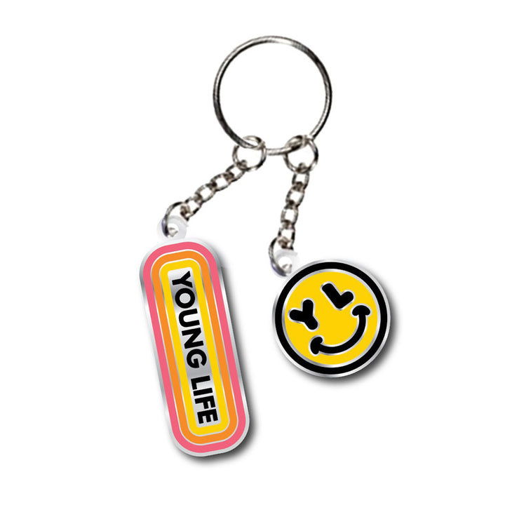 Enamel Charm Keychain