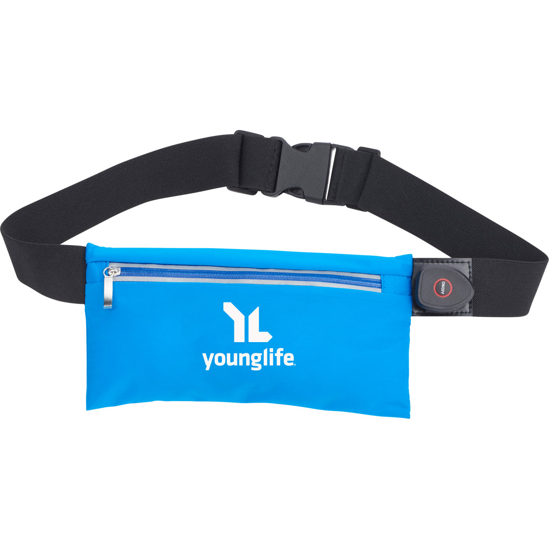 Custom Lumos Rechargeable Light Up Fitness Belt
