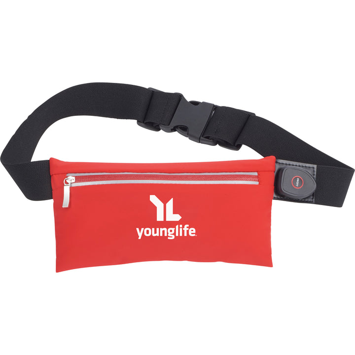 Custom Lumos Rechargeable Light Up Fitness Belt