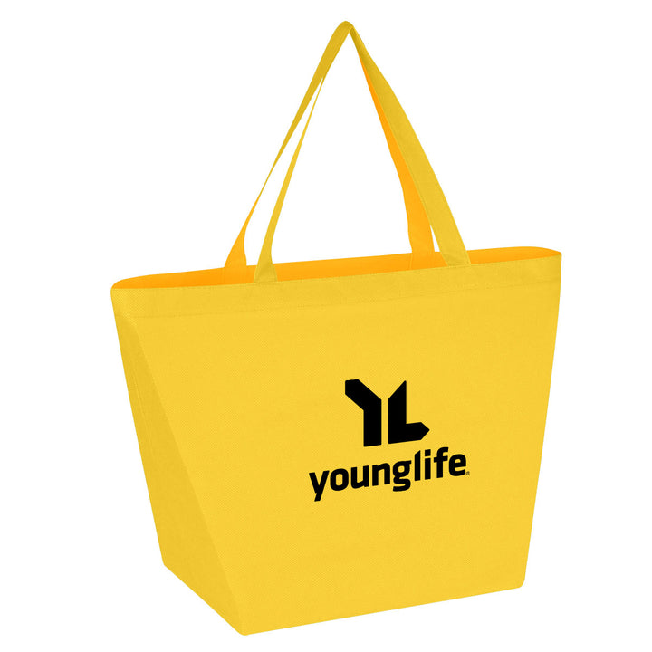 Custom Non-Woven Budget Shopper Tote Bag