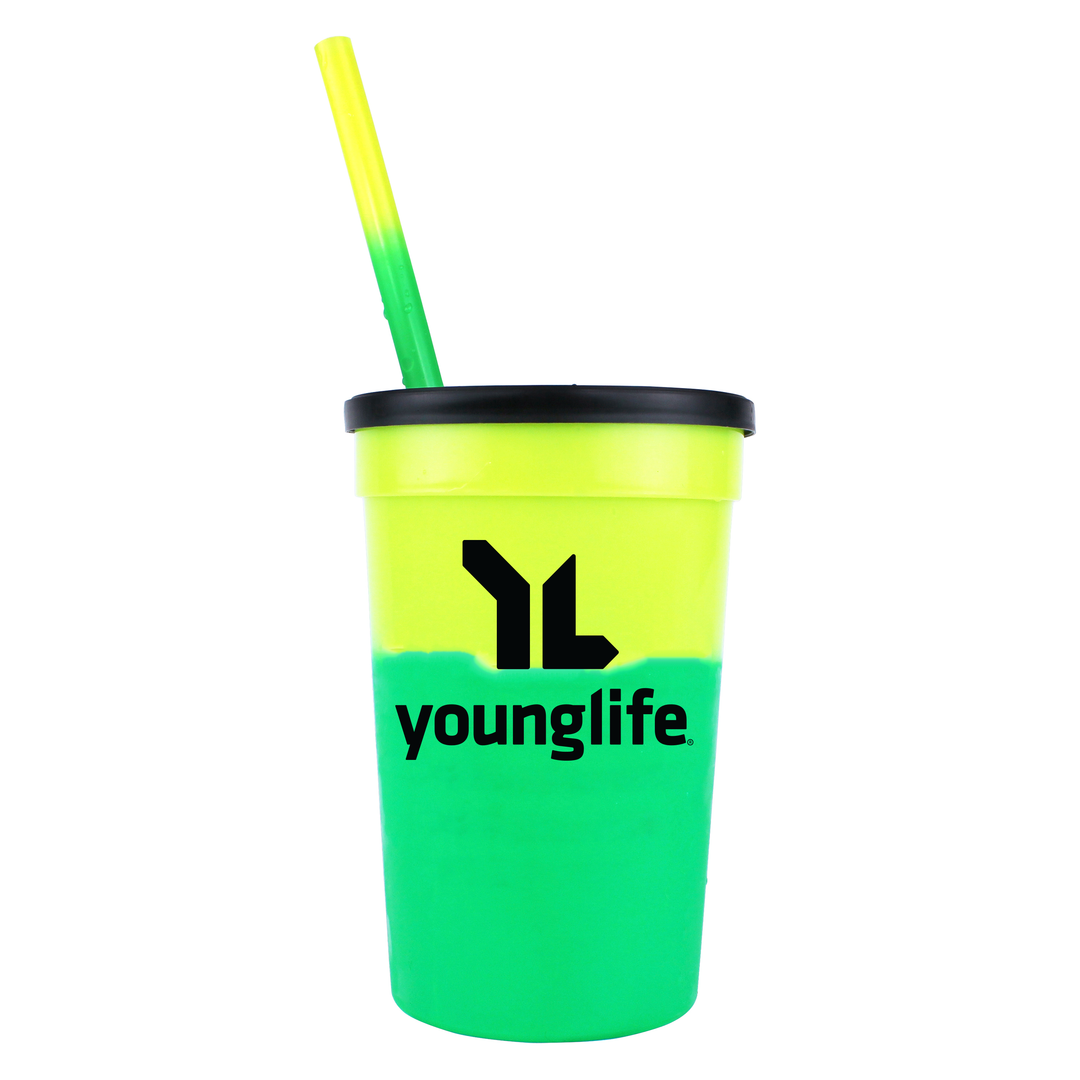 Custom Mood Stadium Cup/Straw/Lid Set