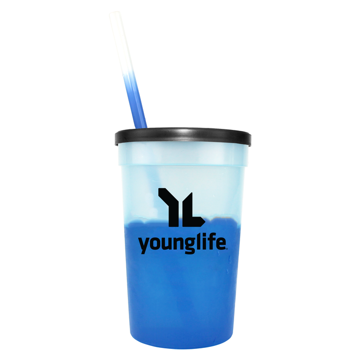 Custom Mood Stadium Cup/Straw/Lid Set