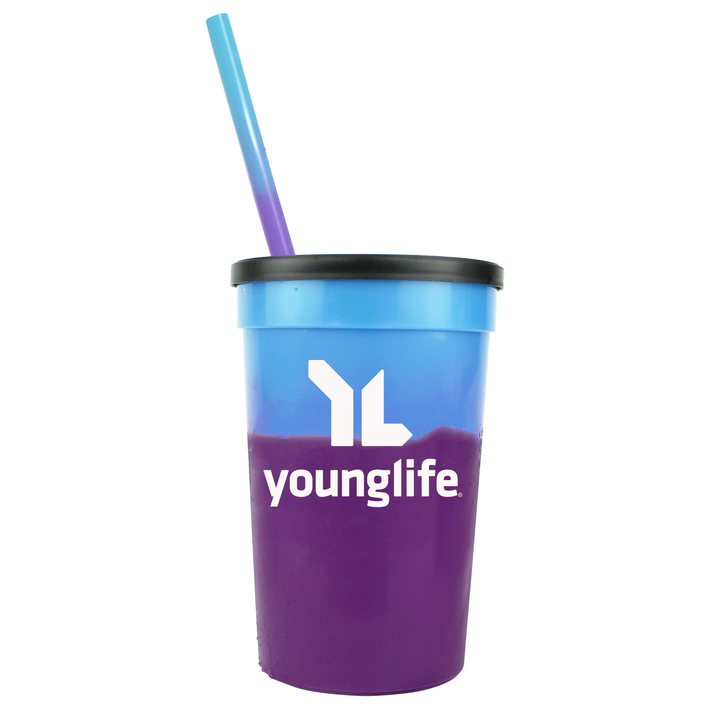 Custom Mood Stadium Cup/Straw/Lid Set