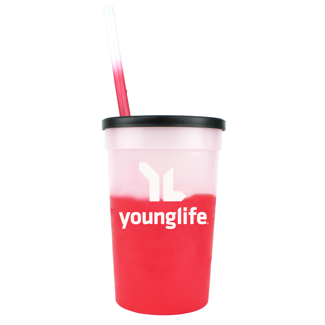 Custom Mood Stadium Cup/Straw/Lid Set