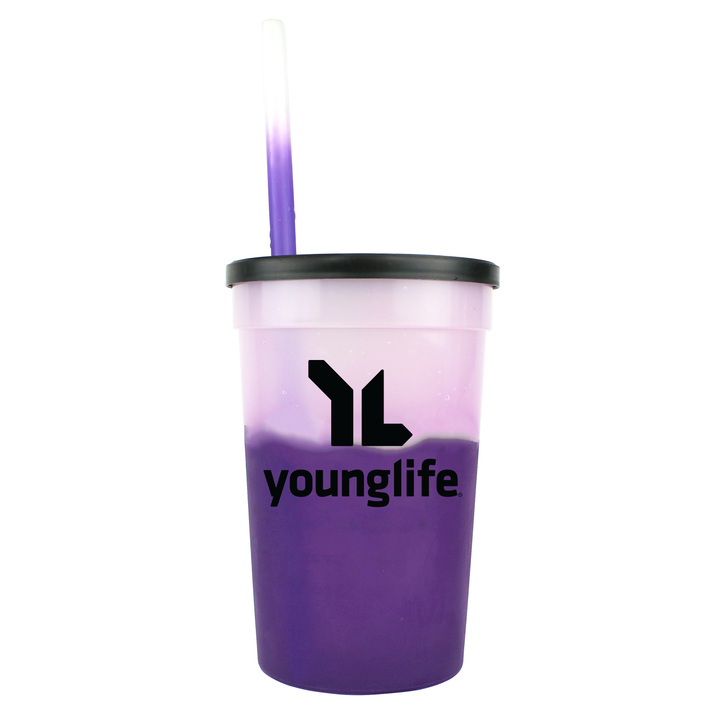 Custom Mood Stadium Cup/Straw/Lid Set