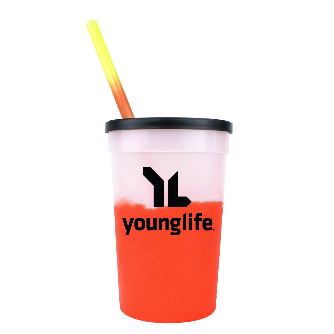 Custom Mood Stadium Cup/Straw/Lid Set