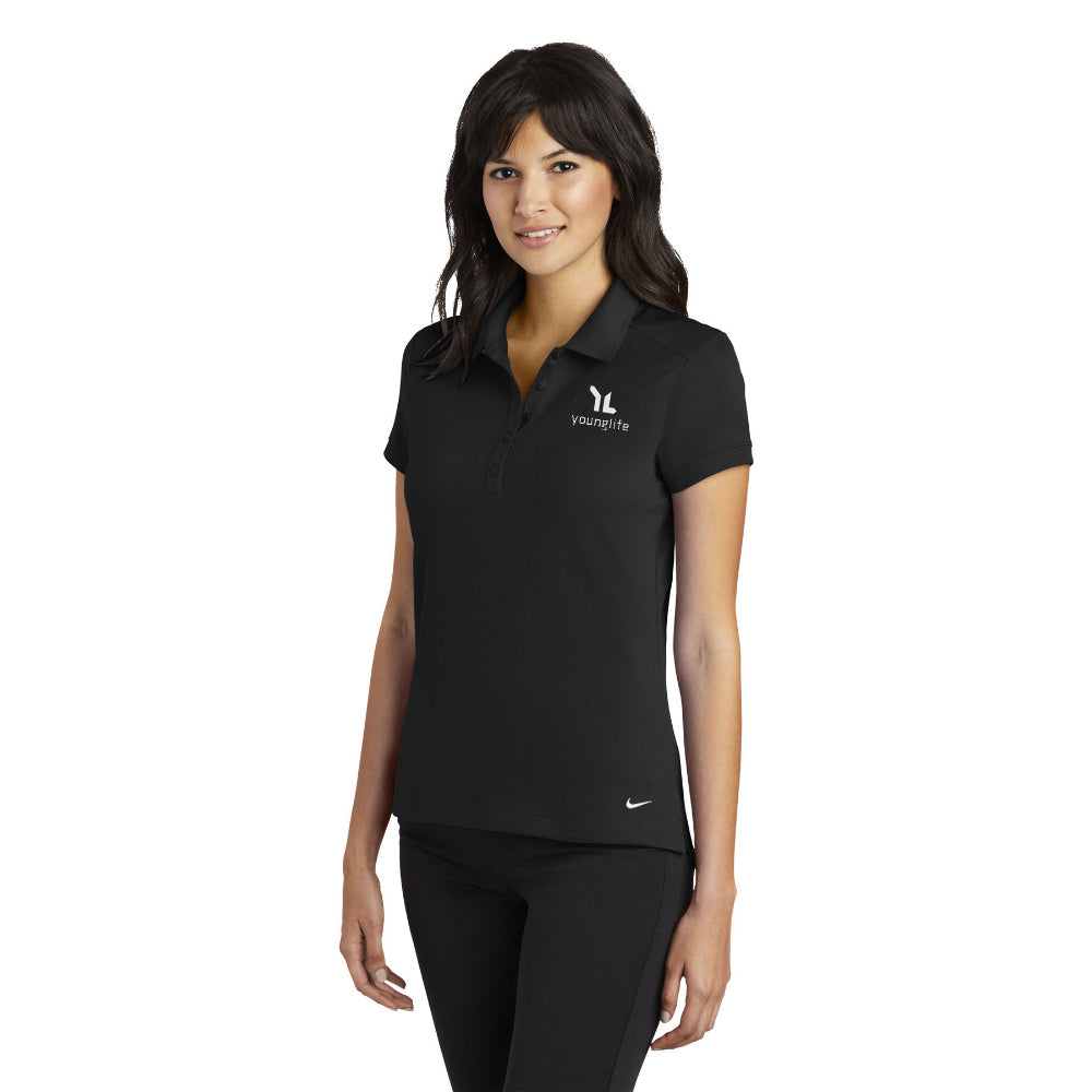 Nike Women s Dri FIT Solid Icon Pique Modern Fit Polo