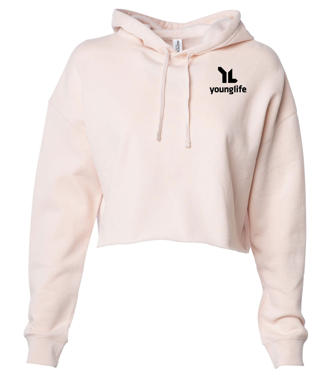 Independent Trading Co. Women’s Lightweight Cropped Hooded Sweatshirt