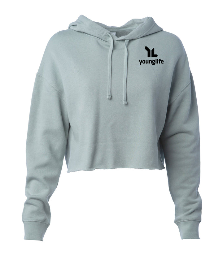 Independent Trading Co. Women’s Lightweight Cropped Hooded Sweatshirt