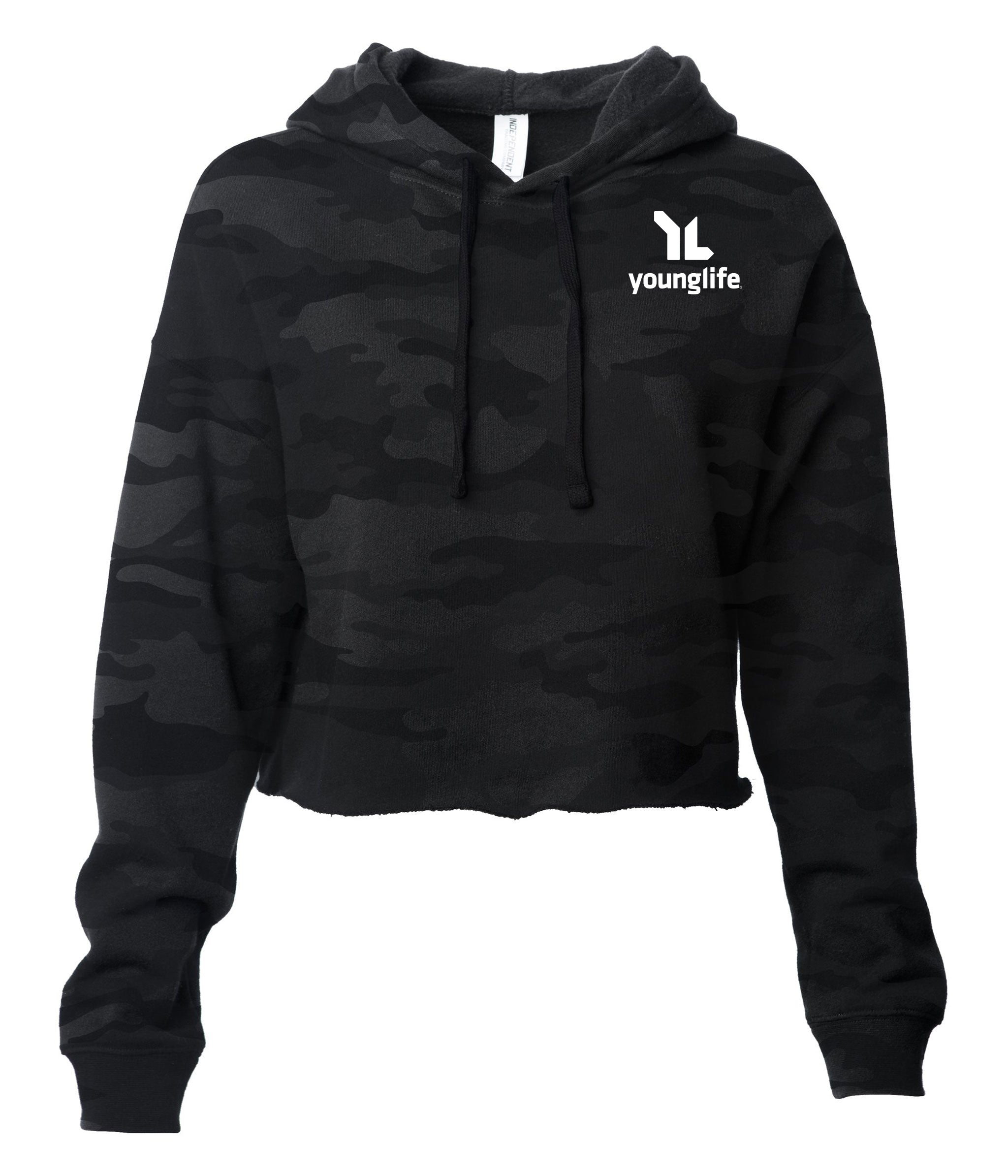 Independent Trading Co. Women s Lightweight Cropped Hooded