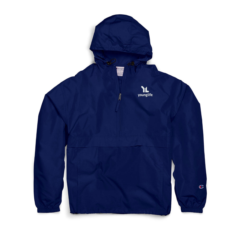 Champion Adult Packable Anorak 1/4 Zip Jacket – Young Life Store