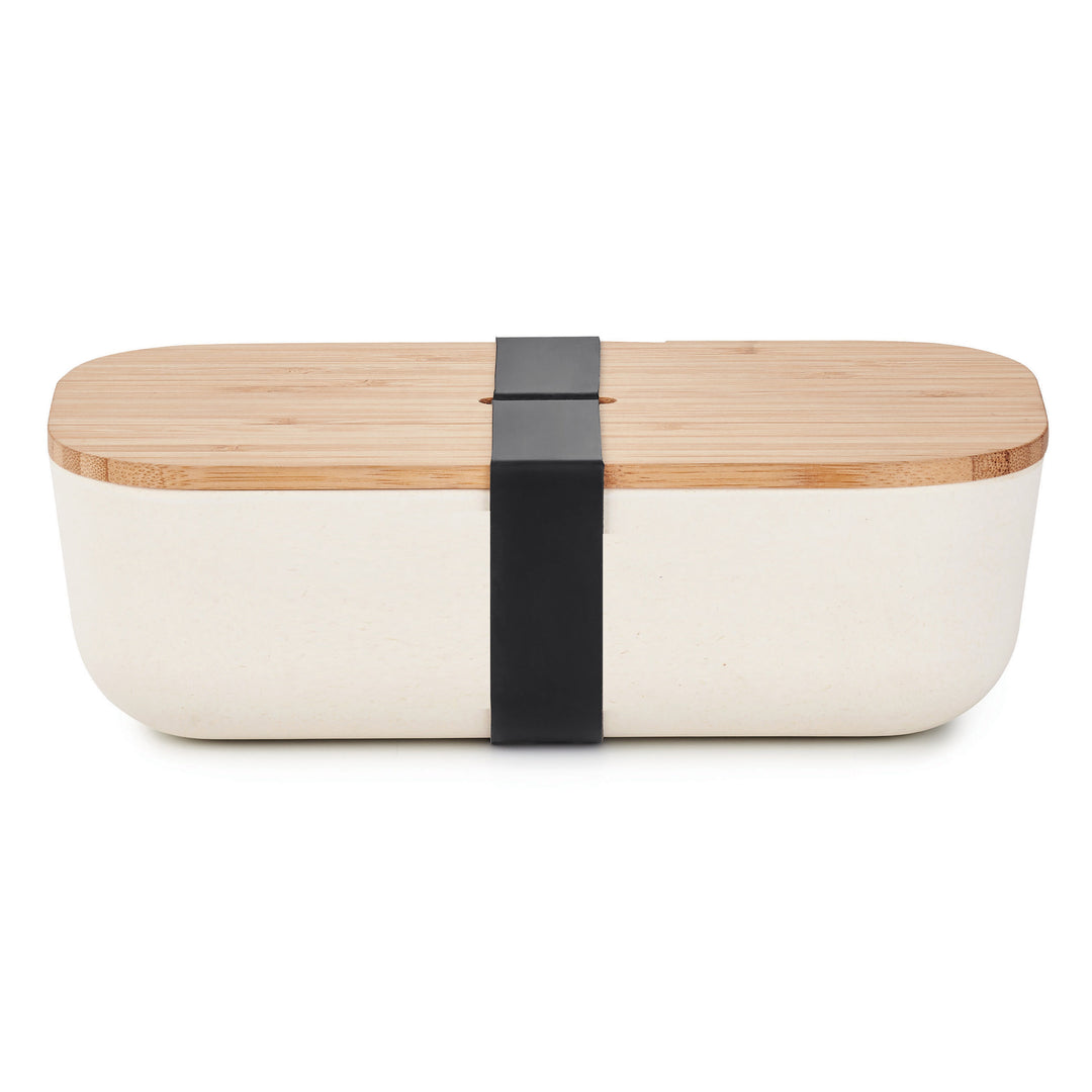Custom Sandy Bamboo Food Storage Box