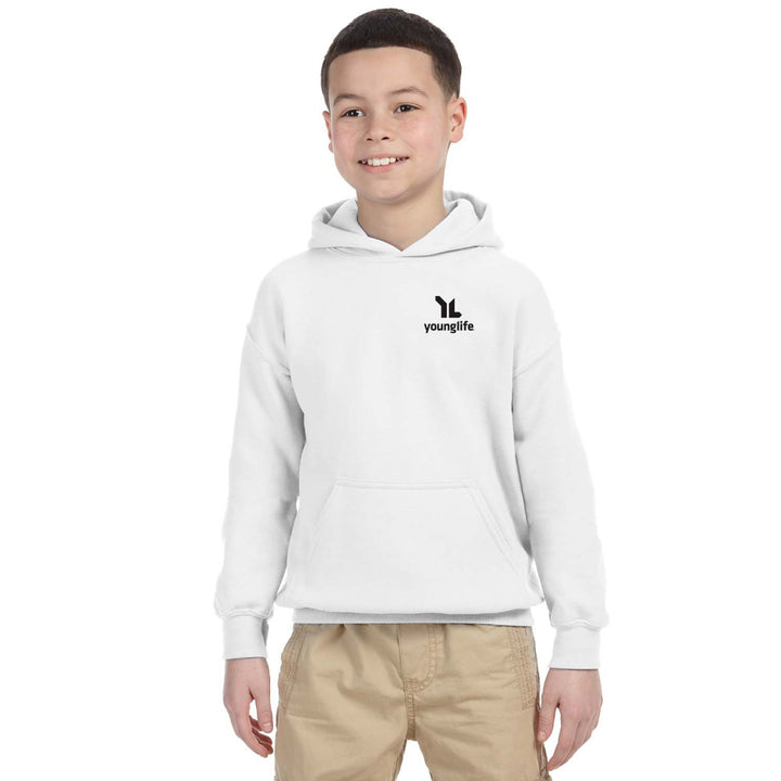 Gildan Youth Heavy Blend 50/50 Hooded Sweatshirt