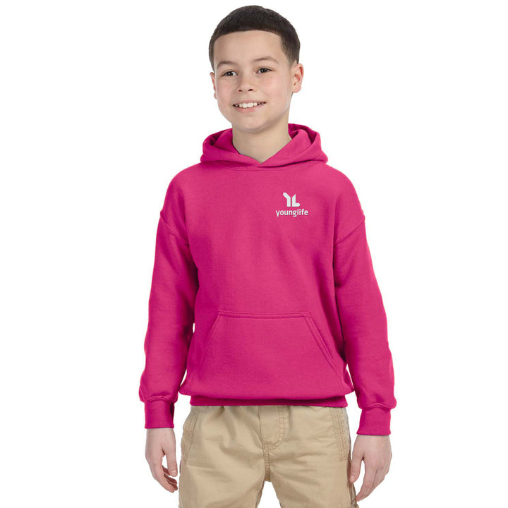 Gildan Youth Heavy Blend 50/50 Hooded Sweatshirt