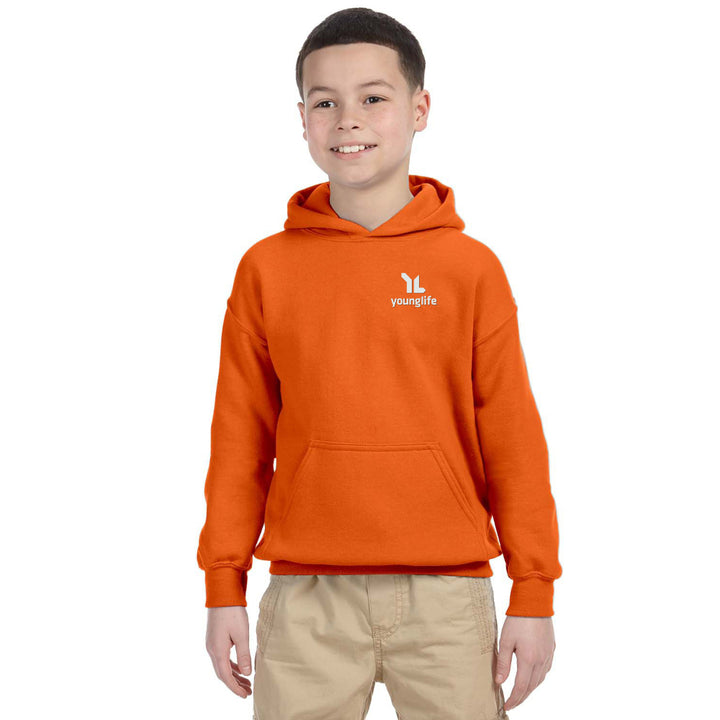 Gildan Youth Heavy Blend 50/50 Hooded Sweatshirt