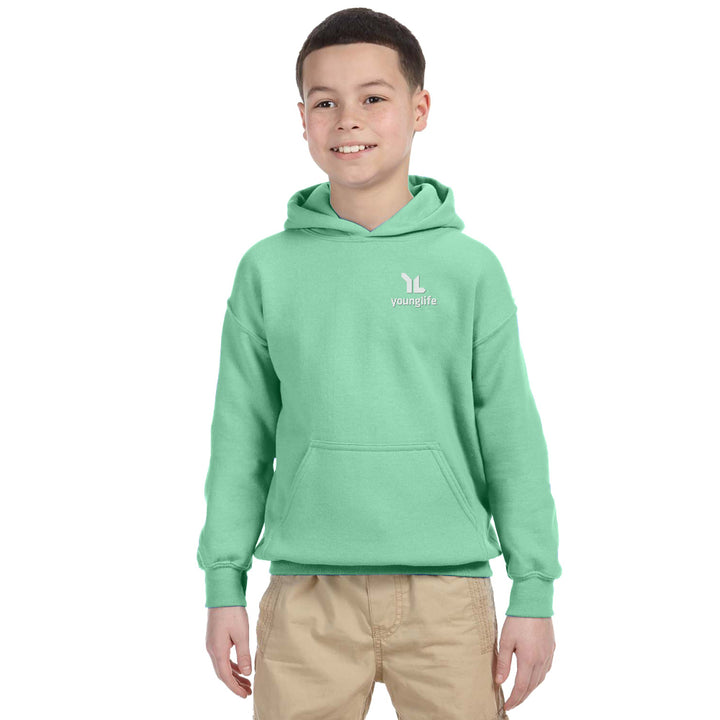 Gildan Youth Heavy Blend 50/50 Hooded Sweatshirt