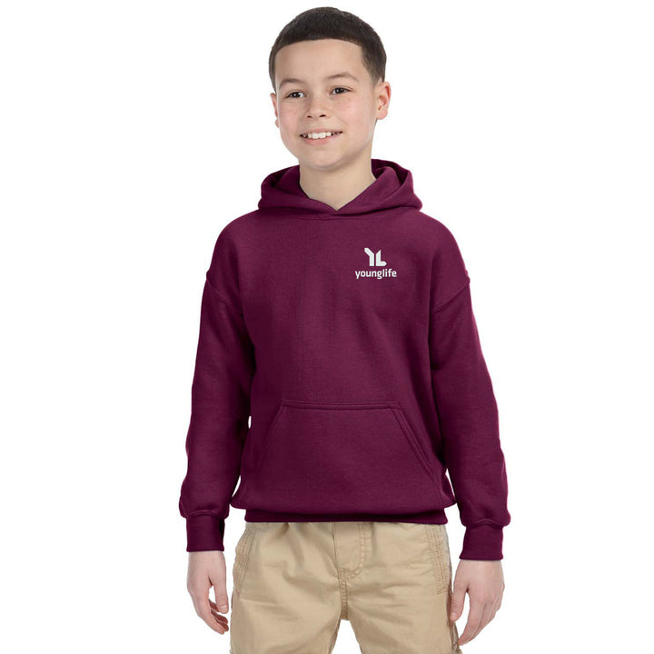 Gildan Youth Heavy Blend 50/50 Hooded Sweatshirt