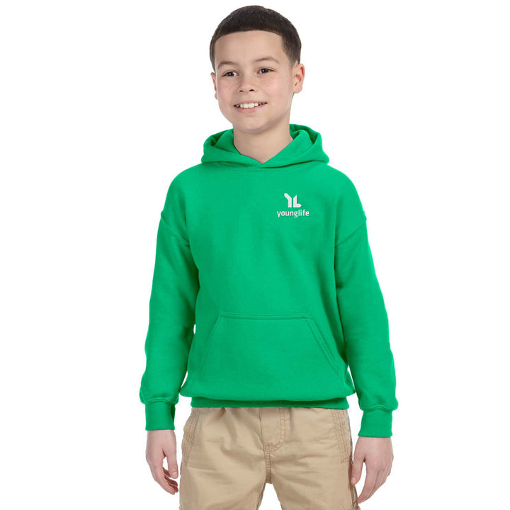 Gildan Youth Heavy Blend 50/50 Hooded Sweatshirt